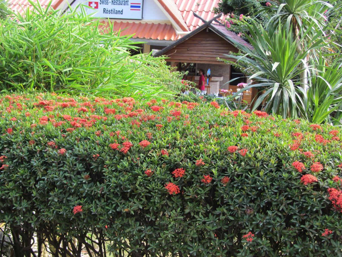 Flower Paradise Bungalows & Swiss Restaurant Roestiland Lamai Beach  Buitenkant foto